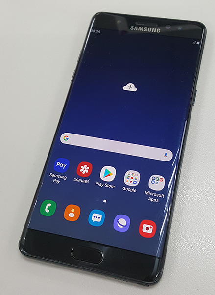 Samsung NOTE FE ของแท้ ขนาด 64 GB สีดำ เครื่องศูนย์ไทย สวยเทพๆ กันน้ำมาตรฐาน IP68 ลุยได้ ไม่กลัว