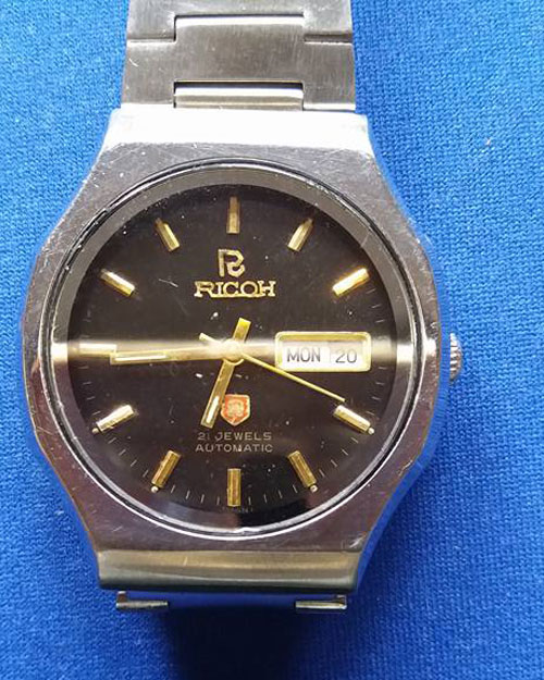 นาฬิกา ริโก (RICHO) ของแท้มือสอง สภาพสวยเดินปกติตรงเวลา รับประกัน