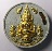 40 บาท พระผงปัดทอง พระพุทธชินราช หลังสมเด็จพระนเรศวรมหาราช รุ่นมหาโภคทรัพย์ ฝังโค้ดทองแดง  ปลุกเสกวั