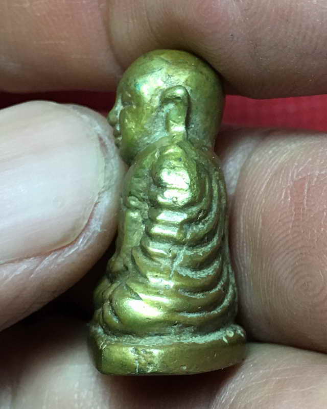 รูปหล่ออุดกริ่งหลวงพ่อเงิน วัดบางคลาน ออกวัดท่าบัวจนทอง ปี 2515 หลวงพ่อสิทธิ์ ท่านปลุกเสกไฟลุกในบาตร