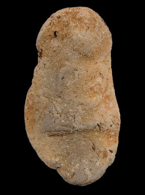 พระนางแขนกลม กรุโป่งมะขาม เนื้อดิน จ.สุโขทัย