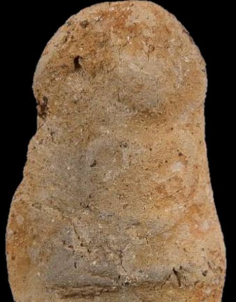 พระนางแขนกลม กรุโป่งมะขาม เนื้อดิน จ.สุโขทัย