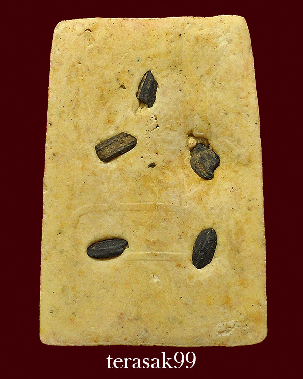 พระสมเด็จหลังข้าวสารดำ ออกวัดไพรสณฑ์ จ.เพชรบูรณ์ หลวงพ่อกวย,หลวงพ่อทบ วัดชนแดน ร่วมปลุกเสก