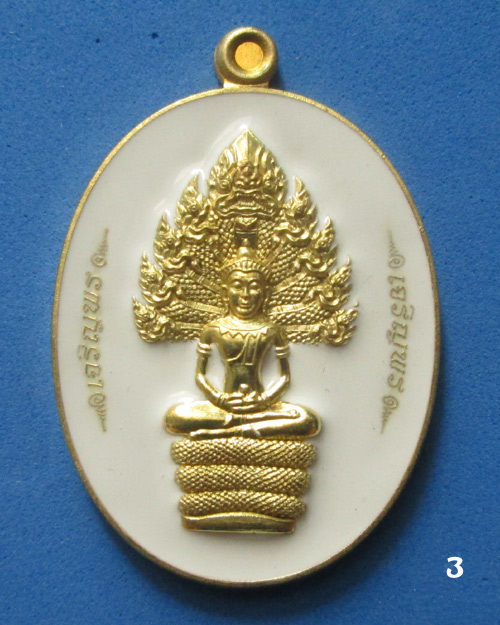 เหรียญพระนาคปรก หลวงพ่อสิน รุ่น มงคลเศรษฐี