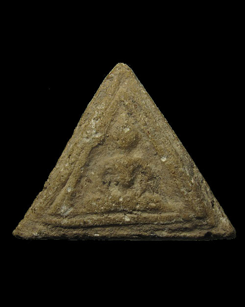 พระสมเด็จพิมพ์ฐานหมอน (พิมพ์พิเศษ) หลวงพ่อลำภู วัดใหม่อมตรส บางขุนพรหม 