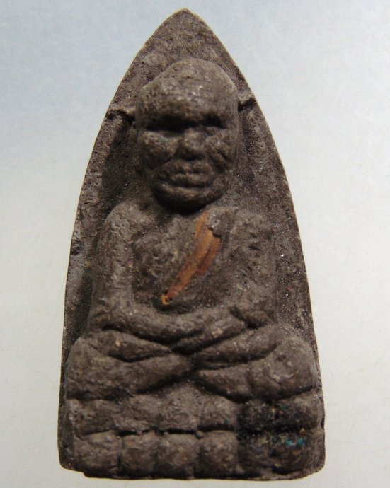 หลวงพ่อทวด เนื้อว่าน อ.ประสูติ วัดในเตา จ.ตรัง ปี 52 ฝังข้าวเปลือก วันพืชมงคล จากท้องสนามหลวง