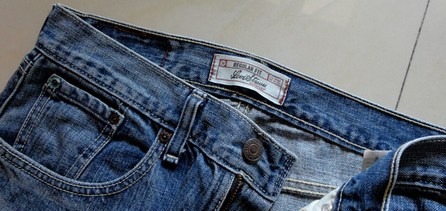 ยีนส์ LEVI STRAUSS SIGNATURE ของแท้ U.S. PATENT บลูเดนิม ยีนส์น้ำเงิน ตัวนี้เอว30ครับ