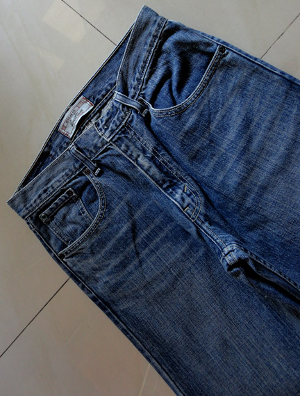 ยีนส์ LEVI STRAUSS SIGNATURE ของแท้ U.S. PATENT บลูเดนิม ยีนส์น้ำเงิน ตัวนี้เอว30ครับ
