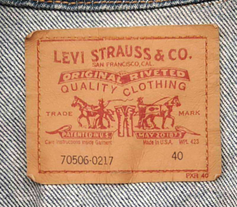 เสื้อ Jacket Levi's Jean Made in USA สภาพดีมากไหล่19 นิ้ว อก 23 นิ้ว แขนยาว 26 นิ้ว เสื้อยาว 25 นิ้ว