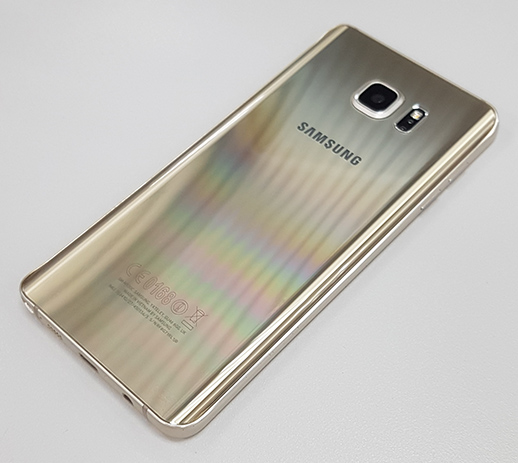 Samsung NOTE5 สีทอง รองรับ4G สวยๆ รุ่นเรือธง สเปคเทพ เครื่องศูนย์ไทยครับ