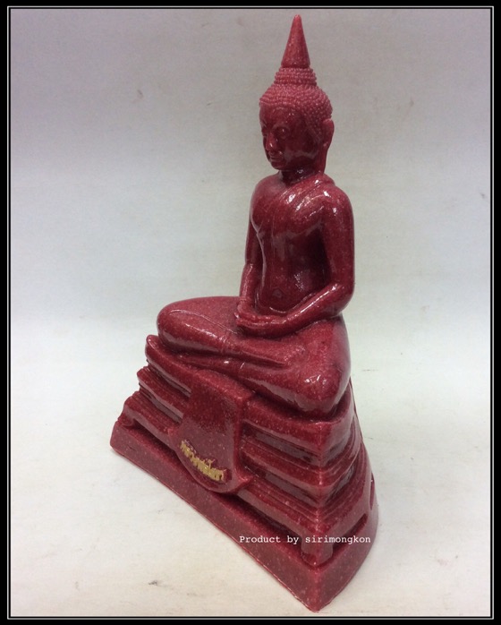 หลวงพ่อโสธร เจริญยศ รุ่น8 อัญเชิญขึ้นจากน้ำปีที่248 ขนาดบูชา สูง9.5นิ้ว เนื้อหินแดงทับทิมผสม