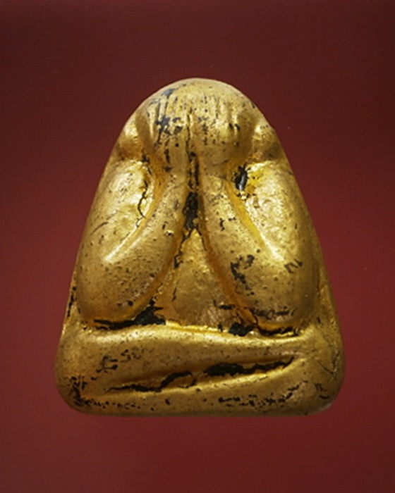 พระปิดตาจัมโบ้ หลังยันต์น้ำเต้า หลวงพ่อโด่ วัดนามะตูม ชลบุรี