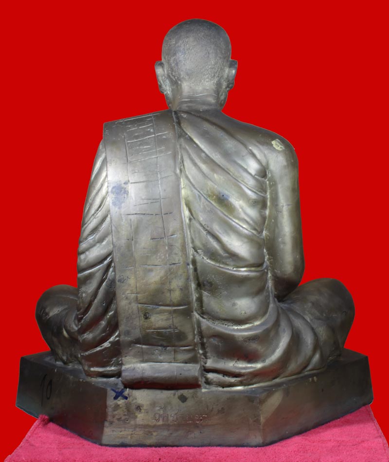 พระบูชา ๑๖ นิ้ว รุ่นแรก พระพุทธวิริยากร ( หลวงพ่อตัด ปวโร )วัดชายนา เพชรบุรี หมายเลข 10