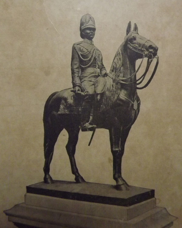 รูปถาพพิมพ์ รัชกาลที่5 ปี 2451 *รศ.127 แจกงานพิธีรัชมังคลาภิเษก ฉลองพระบรมรูปทรงม้า(ทันร.5)