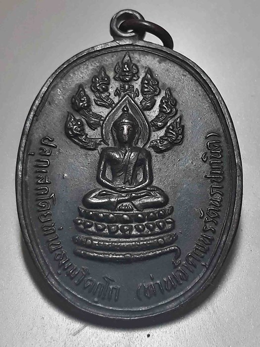 เหรียญนาคปรก จเรตำรวจ ท่านเจ้าคุณนรฯ บล็อกดาวกระจาย
