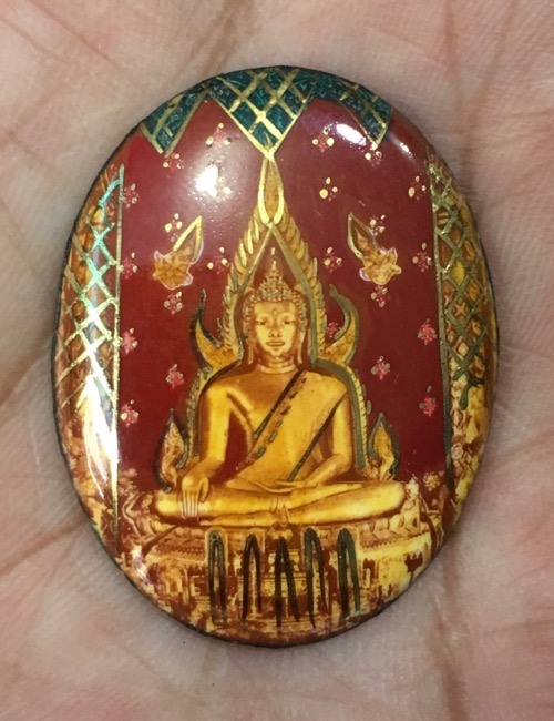 #ล็อกเก็ตหลวงพ่อพระพุทธชินราช ปี 2515 พิธีจักรพรรดิ์มหาพุทธาภิเษก 2515 สร้างโดยพุทธสมาคม จ.พิษณุโลก