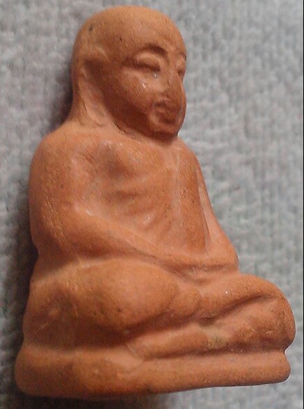 20 บาท องค์ลอยหลวงพ่อเงินเนื้อดินเผา ไม่ทราบที่