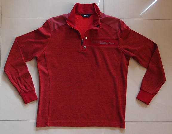 เสื้อแบรนด์PING ยี่ห้อผลิตภัณท์กอลฟ์ชื่อดัง สีแดง สวยๆ ใส่เที่ยวก็ได้นะ
