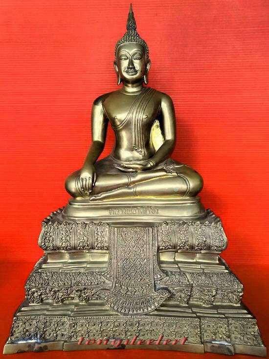 พระบูชาหลวงพ่อวัดไร่ขิง จ.นครปฐม หน้าตัก 6 นิ้ว สวยมากค่ะ