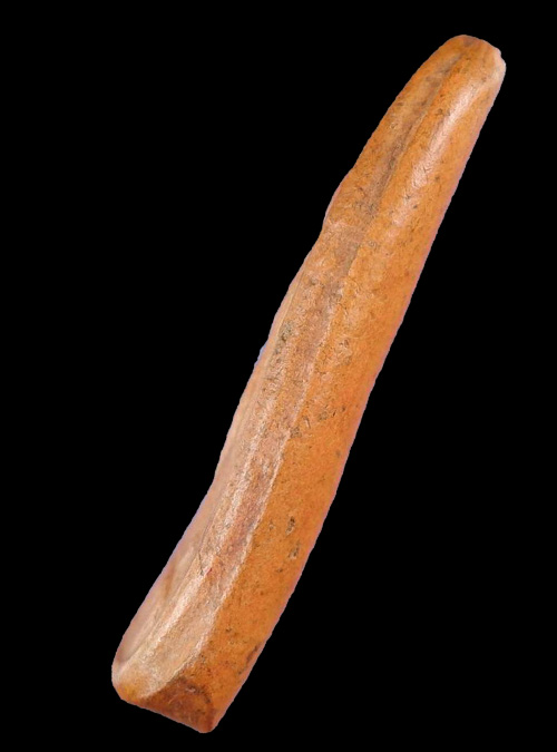 พระลีลาลิ้นเป็ด เนื้อดิน กรุวัดม่วง จ.สุพรรณบุรี 