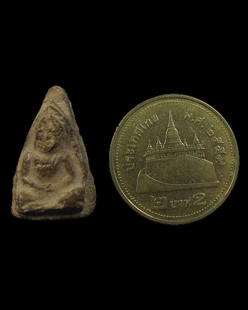 พระเชตุพน (พระร่วงนั่ง) เนื้อดิน  จ.สุโขทัย ตลับพร้อมใช้