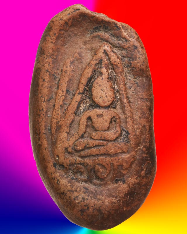 พระกรุวัดจุฬามณี พิมพ์หน้าฤาษีหลังนาง จ.พิษณุโลก