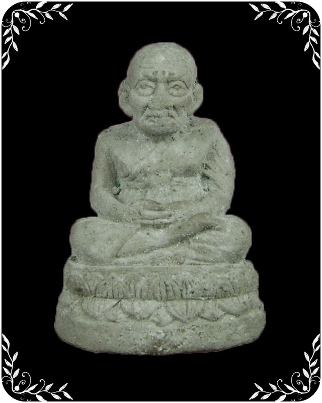 รูปหล่อหลวงปู่ทวด อาจารย์นอง วัดทรายขาว เนื้อว่าน