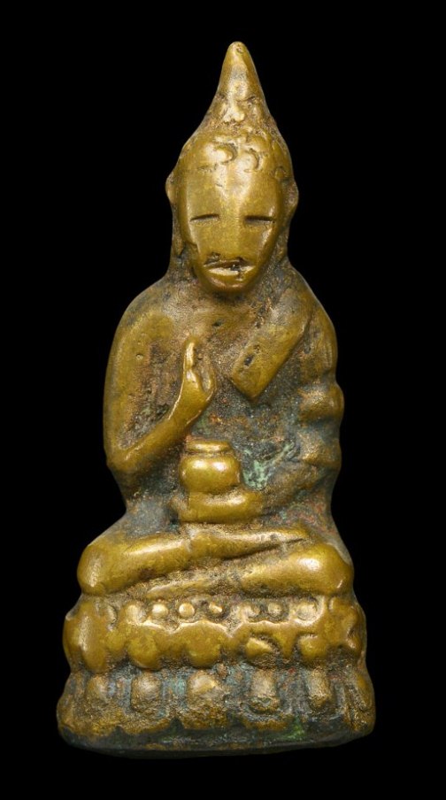 พระกริ่งปรมานุชิต ปี2508 เนื้อทองผสม วัดชิโนรส กรุงเทพฯ มาพร้อมบัตรรับรองความแท้