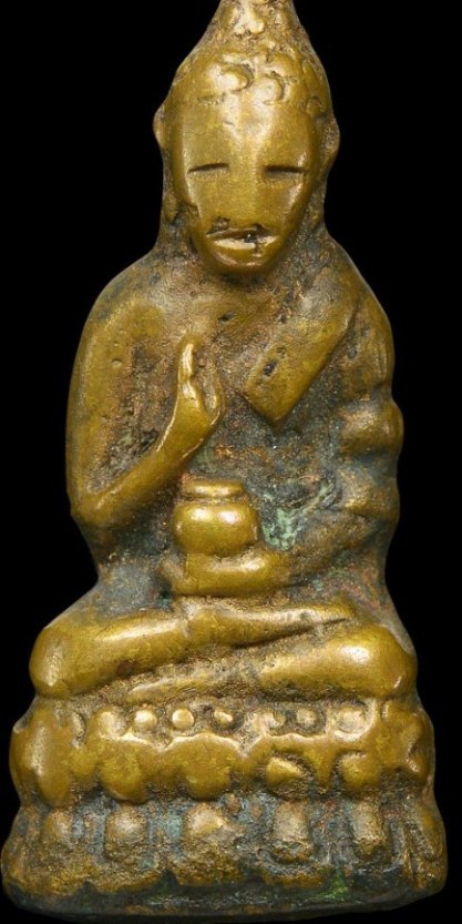 พระกริ่งปรมานุชิต ปี2508 เนื้อทองผสม วัดชิโนรส กรุงเทพฯ มาพร้อมบัตรรับรองความแท้