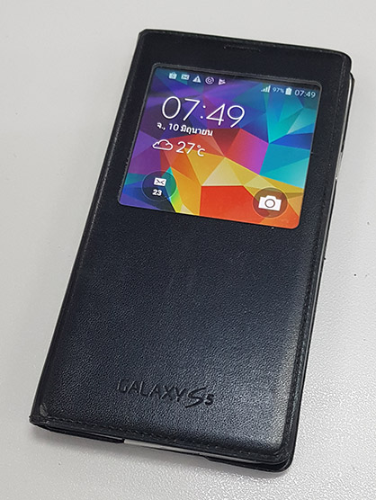 Samsung S5 ของแท้ รองรับ 4G LTE จอใหญ่ 5.1 นิ้ว มีกล่องและคู่มือครับ