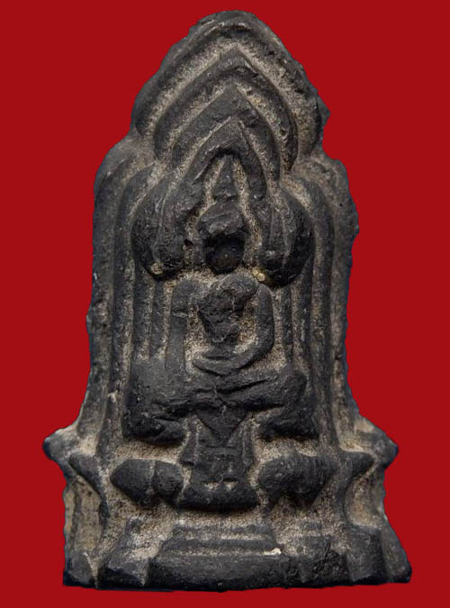 พระโคนสมอ เนื้อดิน กรุวัดค้างคาว จ.ชัยนาท