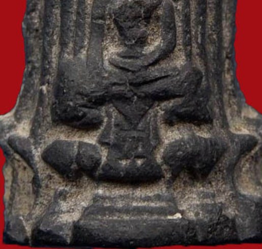 พระโคนสมอ เนื้อดิน กรุวัดค้างคาว จ.ชัยนาท