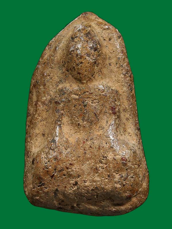 พระเม็ดน้อยหน่า เนื้อดิน จ.สุโขทัย พระเนื้อจัด มาพร้อมบัตรรับรอง