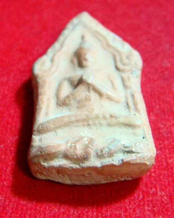 พระขุนแผนกุมารทองเนื้อดิน หลวงพ่อกวย วัดโฆสิตาราม ชัยนาท