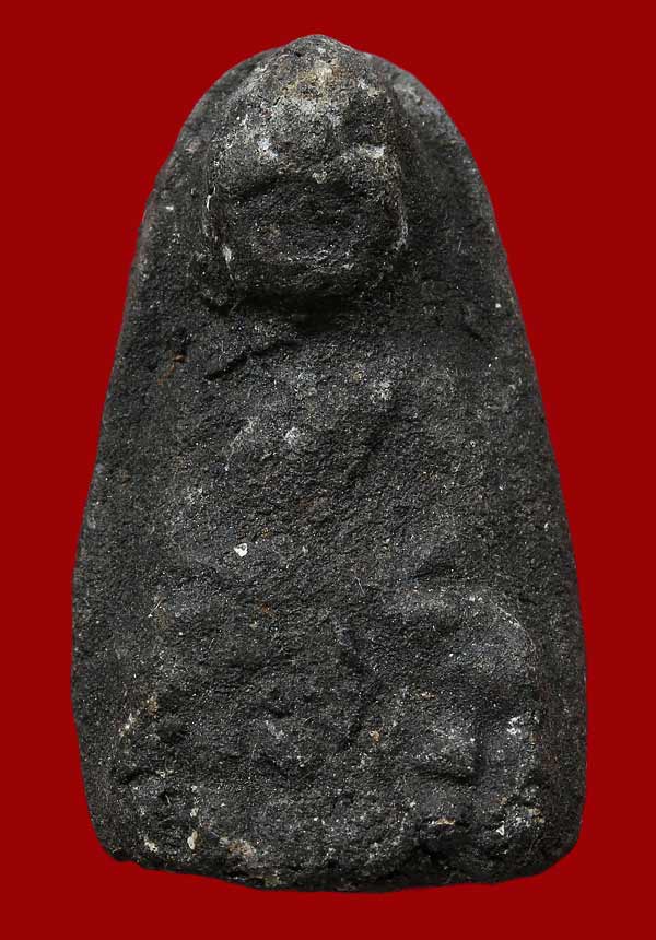 พระหลวงพ่อทวด พิมพ์เล็ก ปี2505 เนื้อว่าน วัดม่วง กรุงเทพฯ มาพร้อมบัตรรับรอง