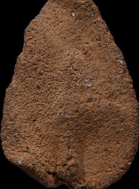 พระกลีบบัว เนื้อดิน กรุวัดลิงขบ (บวรมงคล) กรุงเทพฯ