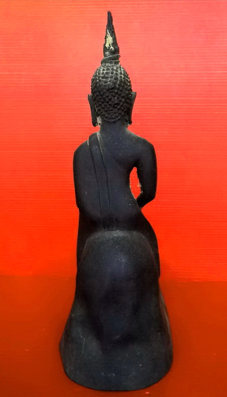 พระบูชาปางป่าเลไลยก์ (พระประจำวันพุธกลางคืน) สูง 9.5 นิ้ว สวยมากค่ะ