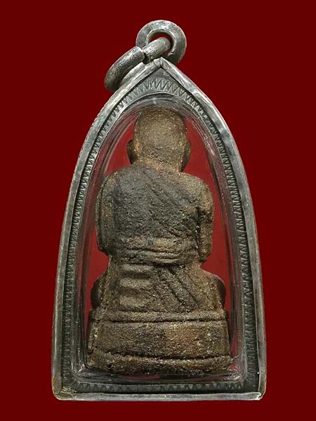 พระรูปเหมือน ลพ.ทวด เนื้อว่าน ออกวัดบ้านดีปี 37 สวยเลี่ยมเงินพร้อมใช้