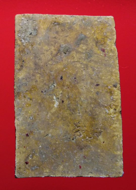 พระสมเด็จพิมพ์ใหญ่ วัดระฆัง ฯ เนื้อผง  เนื้อหาดี สภาพมีคราบจากการใช้