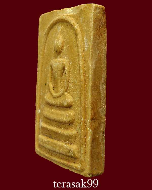 พระสมเด็จอกกระบอก เนื้อแหวกม่านทรงเจดีย์และโพธิ์9ใบ หลวงพ่อกวย วัดโฆสิตาราม จ.ชัยนาท(3)