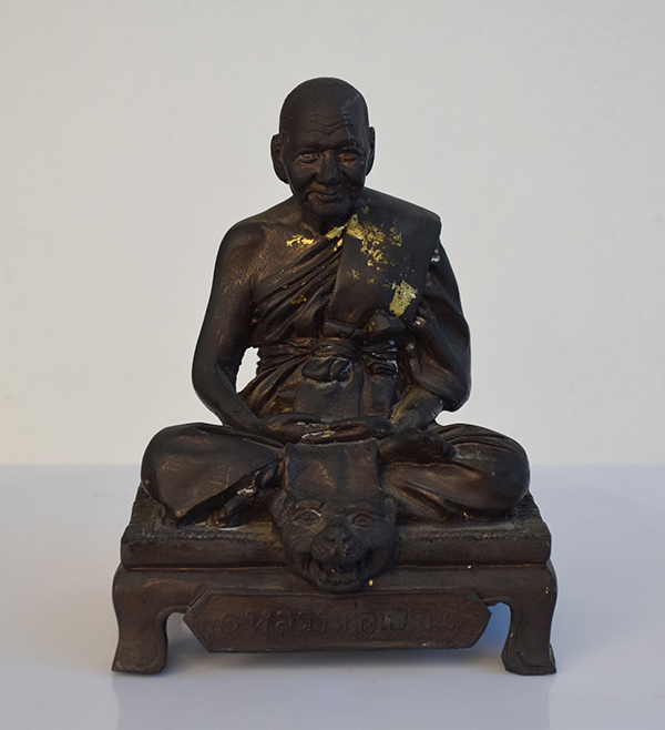 ...พระบูชาหลวงพ่อเปิ่น วัดบางพระ หน้าตัก 5 นิ้ว ปี 2536 สภาพสวย ฝังเหรียญใต้ฐาน...