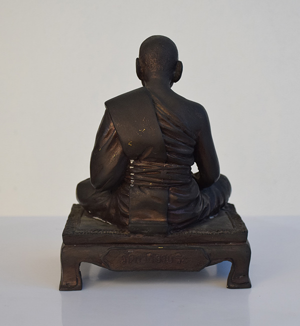 ...พระบูชาหลวงพ่อเปิ่น วัดบางพระ หน้าตัก 5 นิ้ว ปี 2536 สภาพสวย ฝังเหรียญใต้ฐาน...