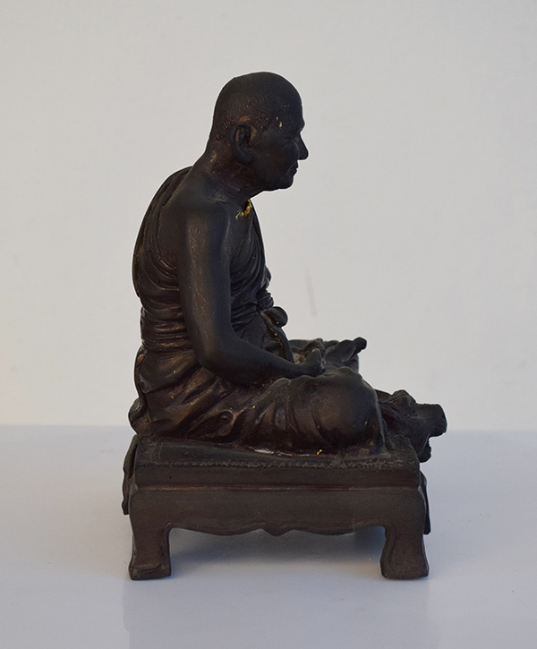 ...พระบูชาหลวงพ่อเปิ่น วัดบางพระ หน้าตัก 5 นิ้ว ปี 2536 สภาพสวย ฝังเหรียญใต้ฐาน...