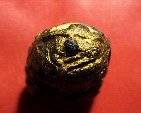 พระปิดตาทาบรอนซ์ทอง หลวงพ่อนารถ วัดศรีโลหะราษฏร์บำรุง หายาก สวยมากค่ะ