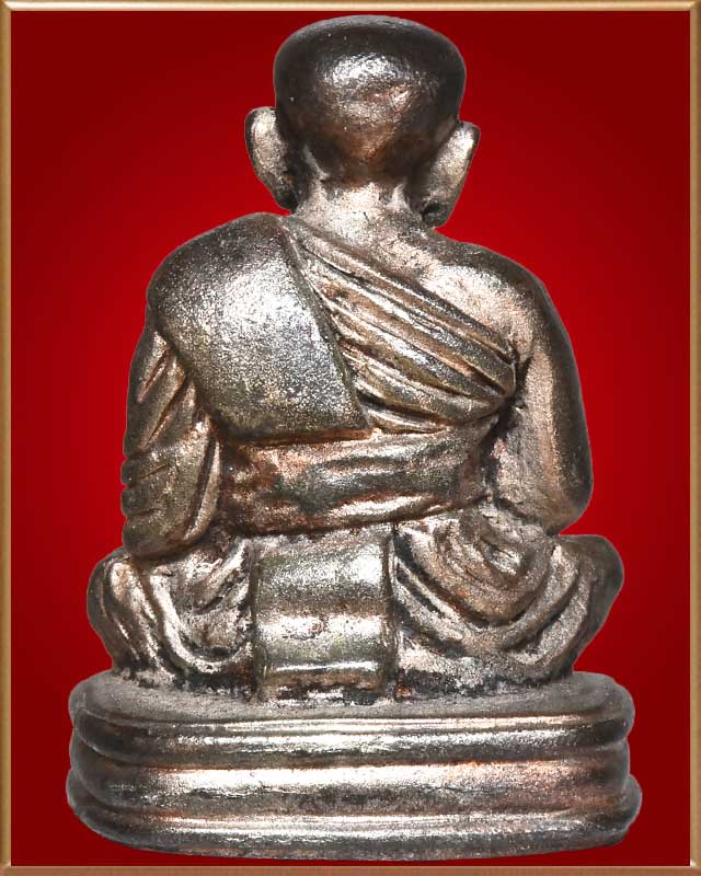 หลวงปู่ทวด รุ่นเบตง อาจารย์นอง วัดทรายขาว เนื้อนวะโลหะ เลขใต้ฐาน