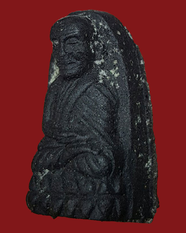 หลวงพ่อทวดเนื้อว่านคลุกรัก พระนามาภิไธย สก.ปี 44 พิมพ์พระรอด