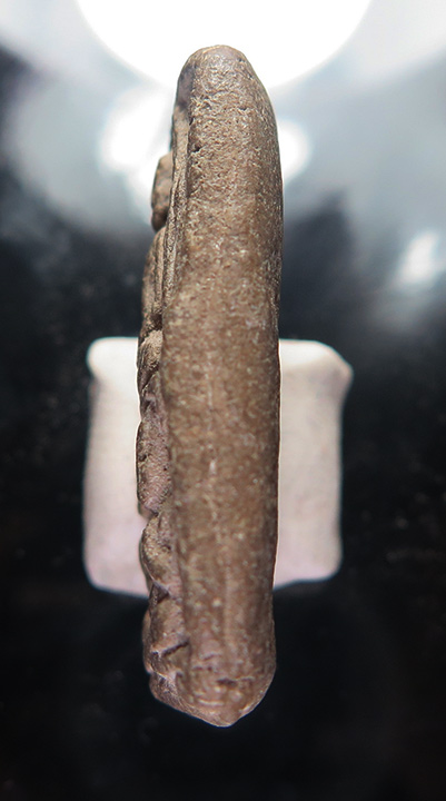 พระกรุวัดท้ายตลาด พิมพ์พระโมคคัลลานะ-สารีบุตร หลังยันต์ กทม..หายาก