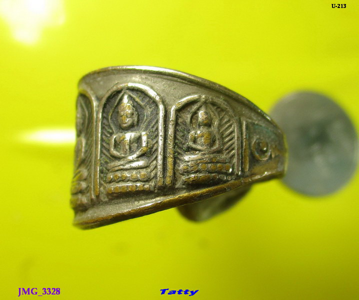 แหวนพระเจ้าห้าพระองค์ วัดหนองปรง เพชรบุรี