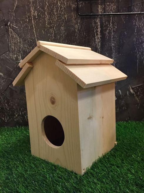 งานไม้ทรงบ้านนก 