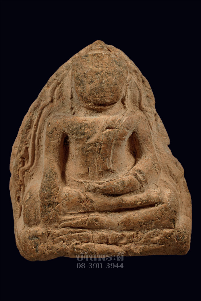 พระหลวงพ่อโต ปางมารวิชัย เนื้อดิน กรุวัดบางกระทิง จ.อยุธยา พระสวย มีหน้ามีตา รับประกันความแท้ตลอดชีพ